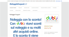 Desktop Screenshot of noleggiofurgoni.net